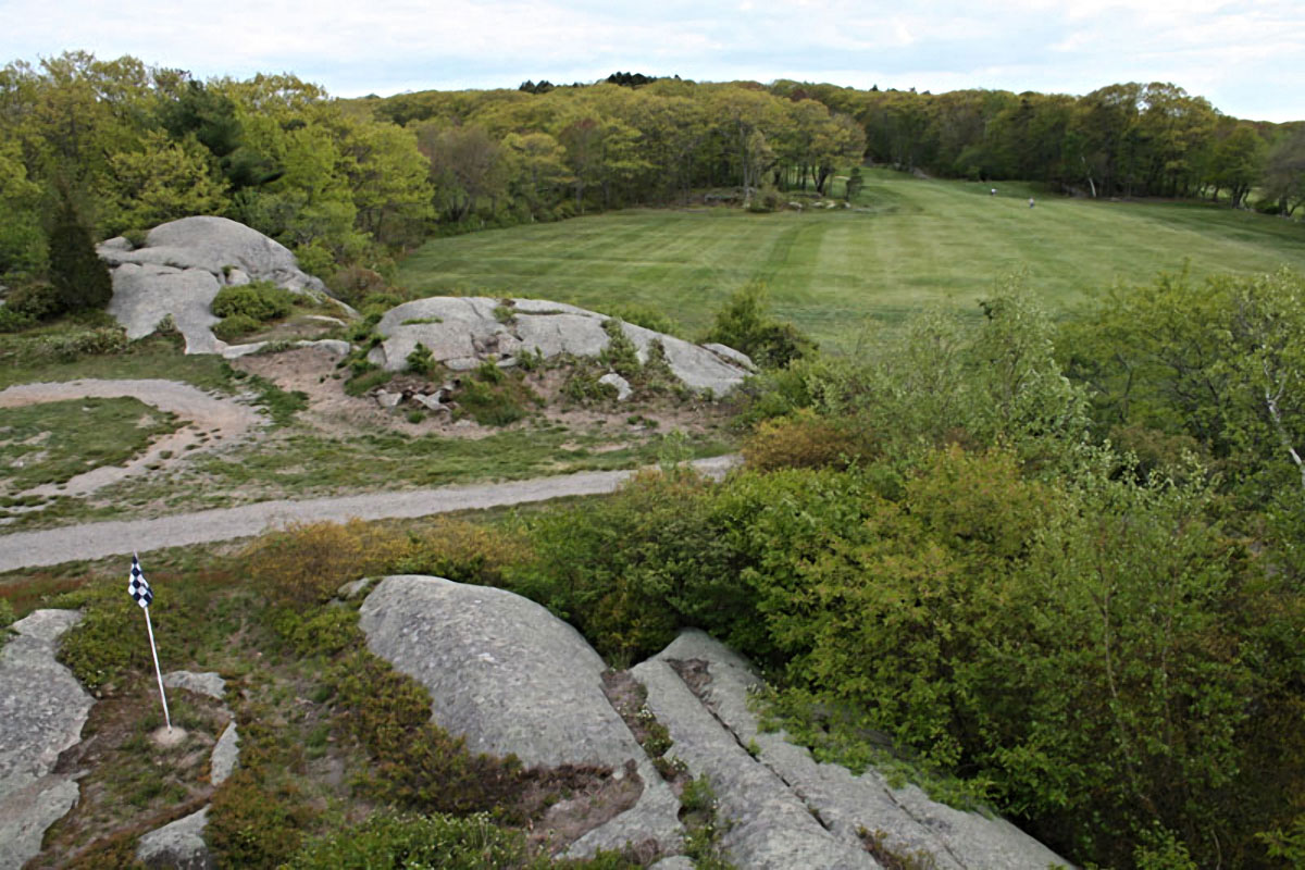 The third fairway in summer