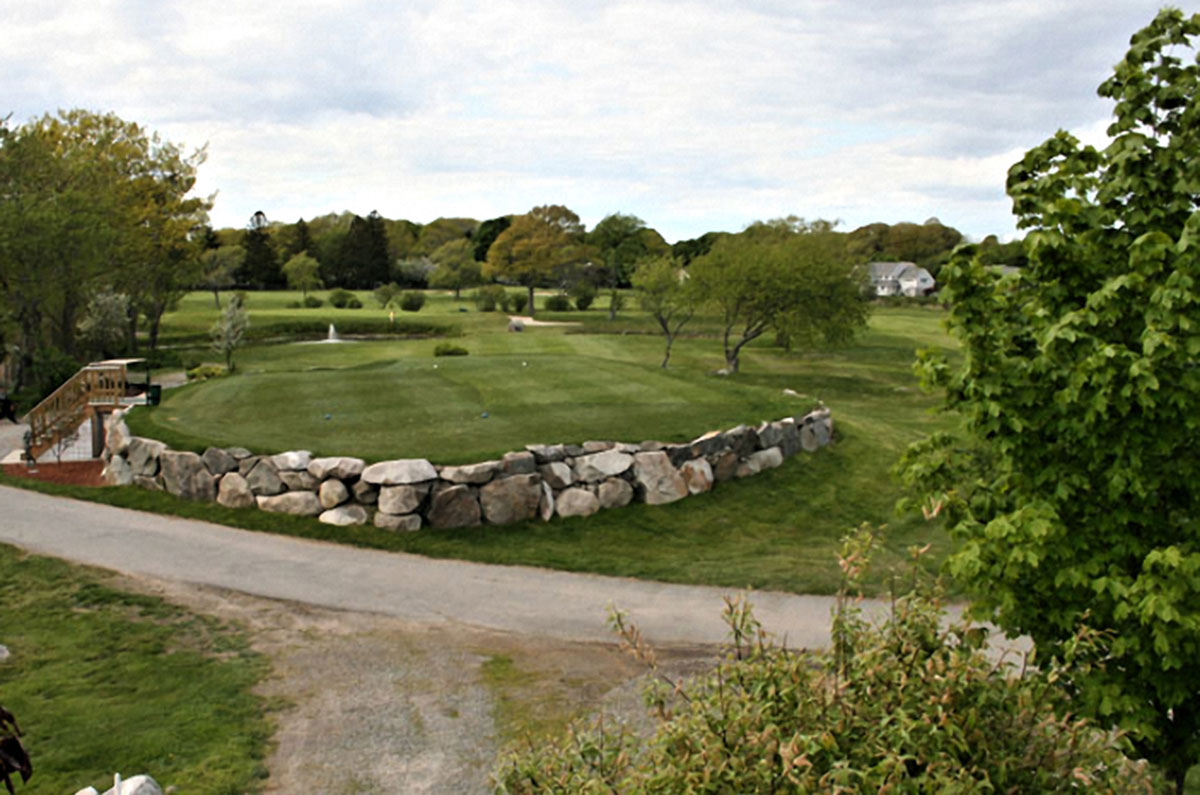 The seventh tee